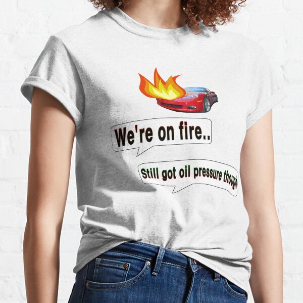 Cleetus Gifts Merchandise Redbubble - fire shirt aka last update roblox