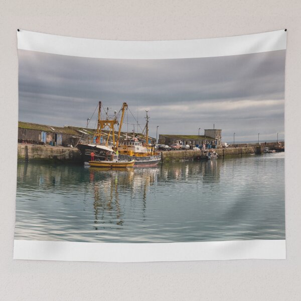 Item preview, Newlyn harbour Cornwall designed and sold by kathleenjean.