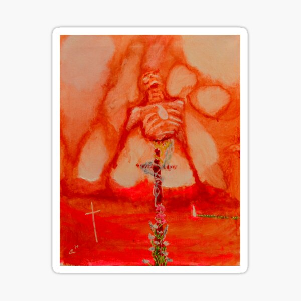 Burnt Offerings Sticker
