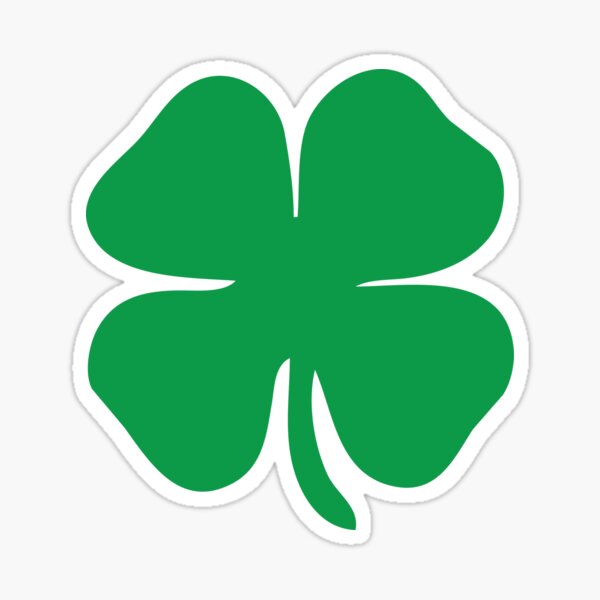 Three Leaf Clover Stickers Redbubble