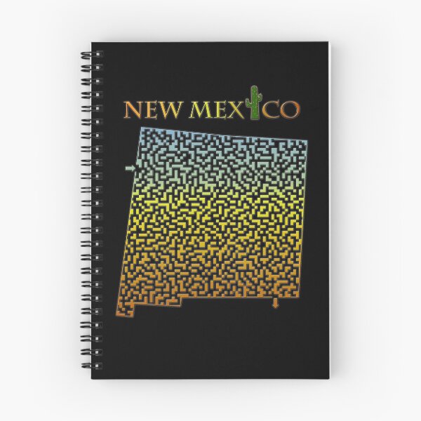 Item preview, State of New Mexico Colorful Maze designed and sold by gorff.