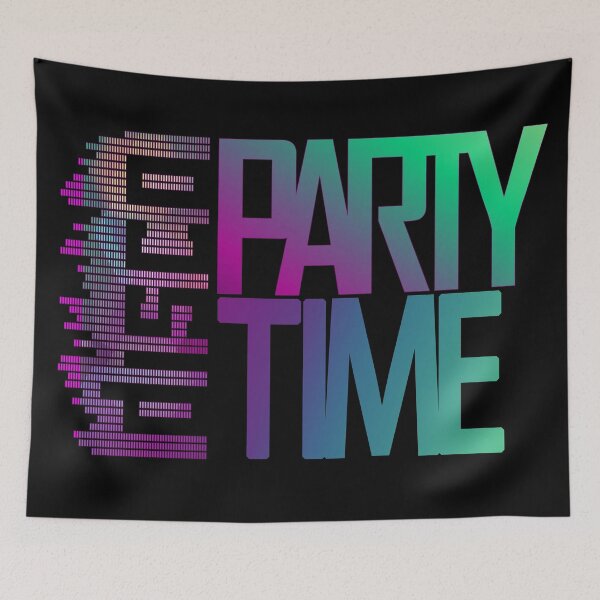 Artikelvorschau, Disco Party Time entworfen und verkauft von MrTeeTime.