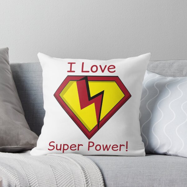 Item preview, I love Super Power Funny unique t-shirt design designed and sold by Whiskylover.