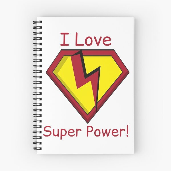 Item preview, I love Super Power Funny unique t-shirt design designed and sold by Whiskylover.