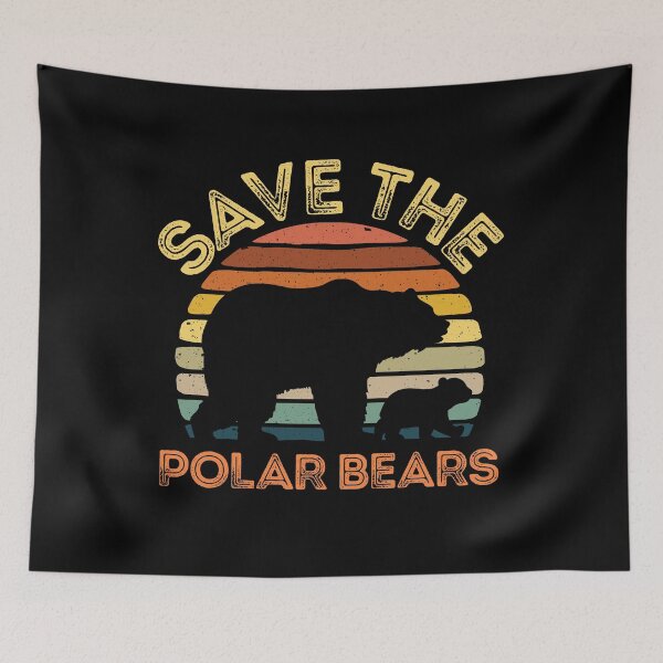 Item preview, Save The Polar Bear designed and sold by rafaeltto.