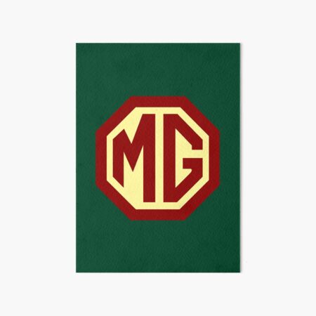 Oldtimer Logo - MG Galeriedruck