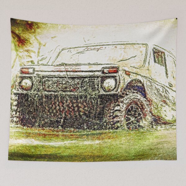 Item preview, Lada Niva designed and sold by coolArtGermany.