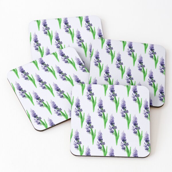 Item preview, Lavender Flower Simplistic Violet Watercolor Pattern designed and sold by baudrillier.