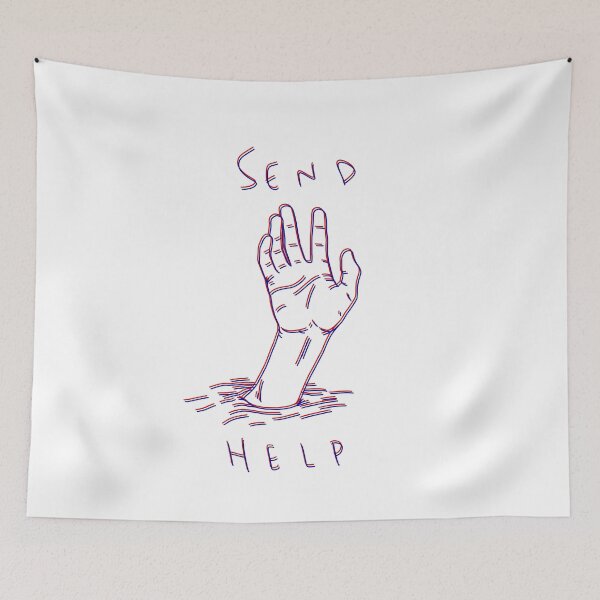 Item preview, SEND HELP designed and sold by mitchkhonor.