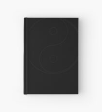 Asian Yin Yang Symbol Hardcover Journal