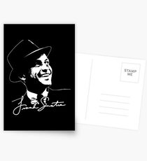 Frank Sinatra - Portrait and signature Postcards