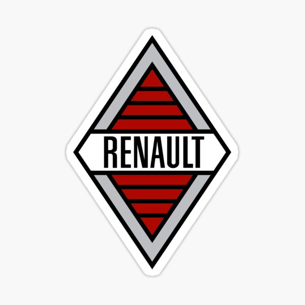 Logos de voitures classiques: Renault Sticker