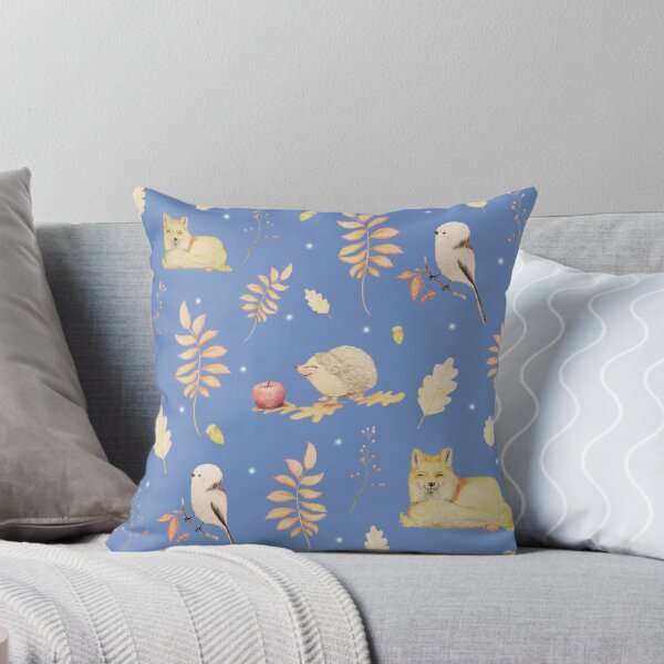 Lovely animals Throw Pillow