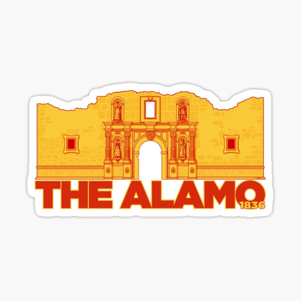 Item preview, THE ALAMO - 1836 designed and sold by WOOFANG.