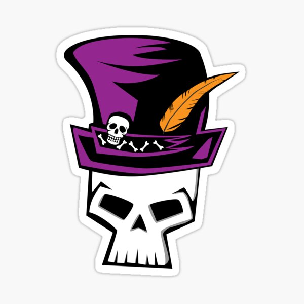 Mardi Gras Skull Patch — Voodoo Harley-Davidson