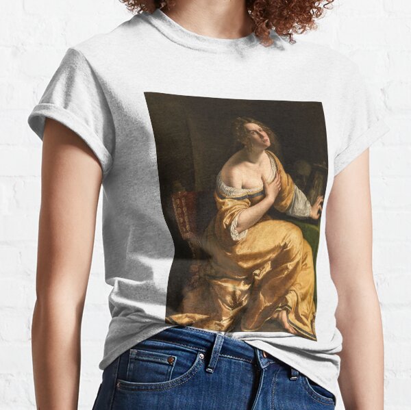 Artemisia Gentileschi, Self Portrait as Mary Magdalene, 1616 Classic T-Shirt