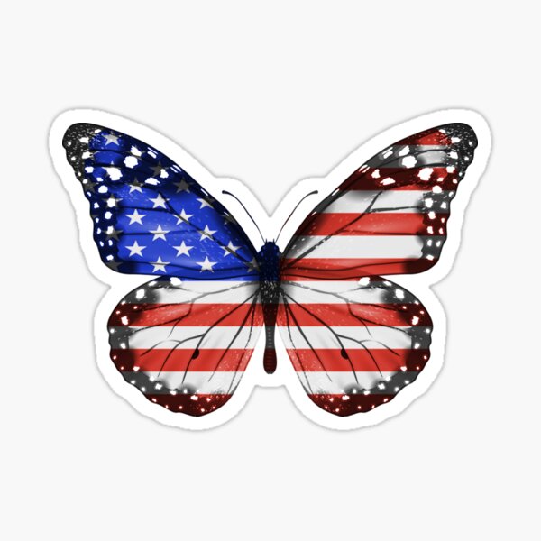 Download American Flag Butterfly Gifts & Merchandise | Redbubble