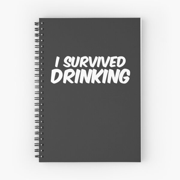 Item preview, I Survived Drinking  designed and sold by HiddenStar02.