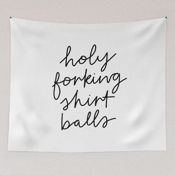 Item preview, Holy Forking Shirt Balls designed and sold by Me And The Moon.