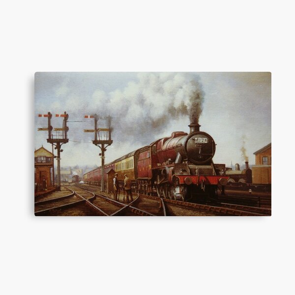 LMS Jubilee at Edge Hill Canvas Print