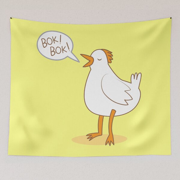 Item preview, Bok Bok chook chicken designed and sold by jasmineberry.