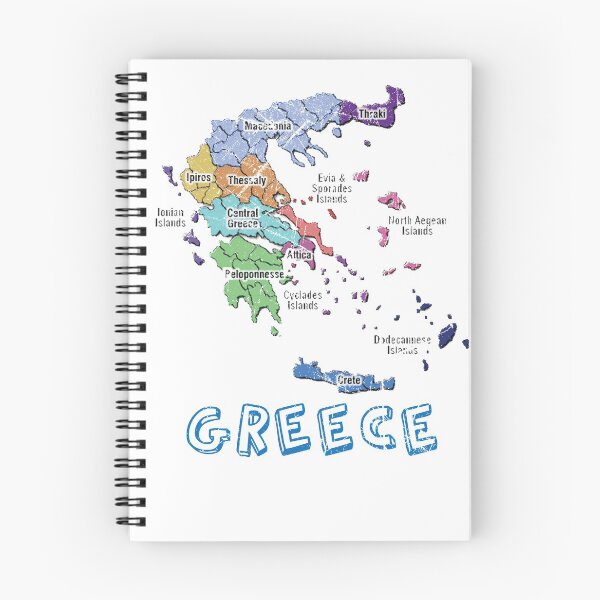 Item preview, Greek map on clothes and objects designed and sold by Omniweb.app.