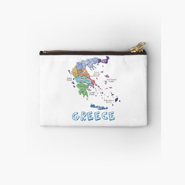 Item preview, Greek map on clothes and objects designed and sold by Omniweb.app.