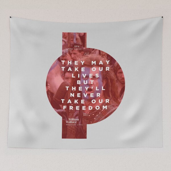 Item preview, FREEDOM - Braveheart [William Wallace] - Famous Quotes Series 006 designed and sold by Miscellaneous Co..