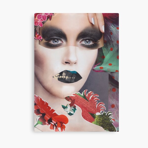 Sorry Canvas Print