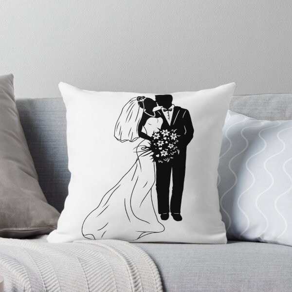 Aperçu de l'œuvre Silhouette de mariage créée et vendue par ARTemyzz.