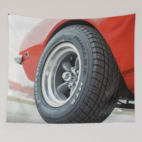 Item preview, Chrome rim muscle car designed and sold by coolArtGermany.