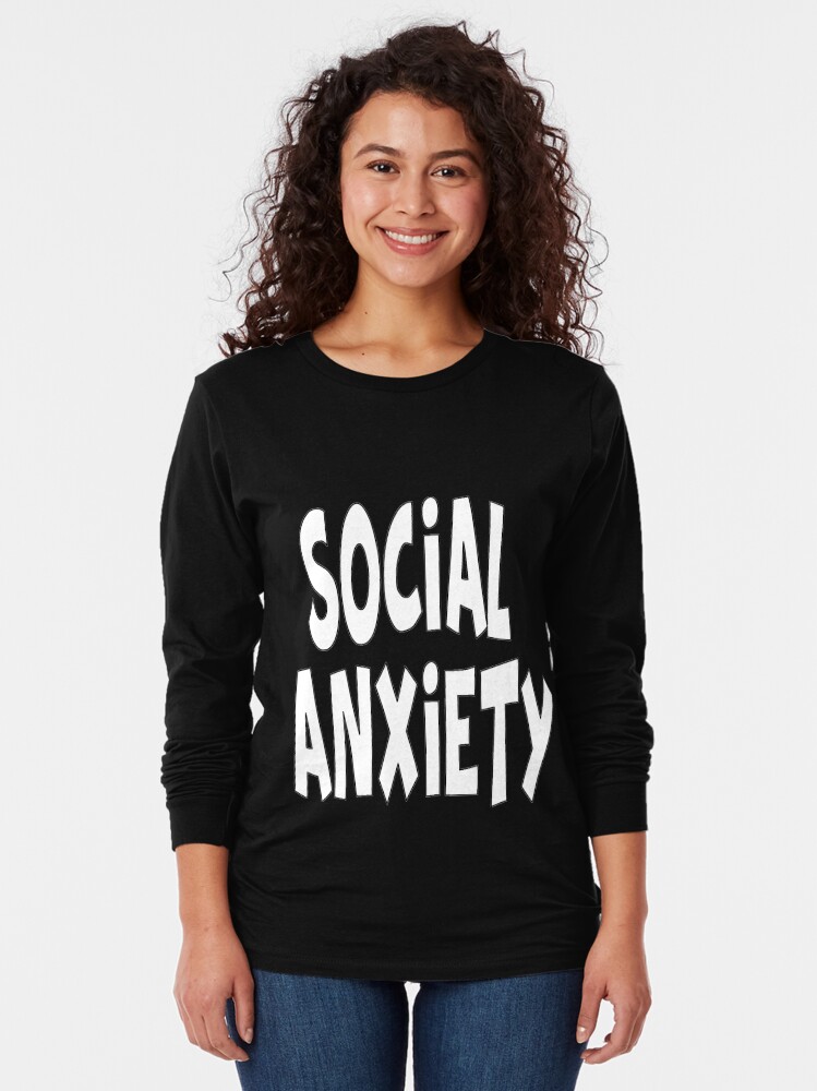 pacsun social anxiety shirt