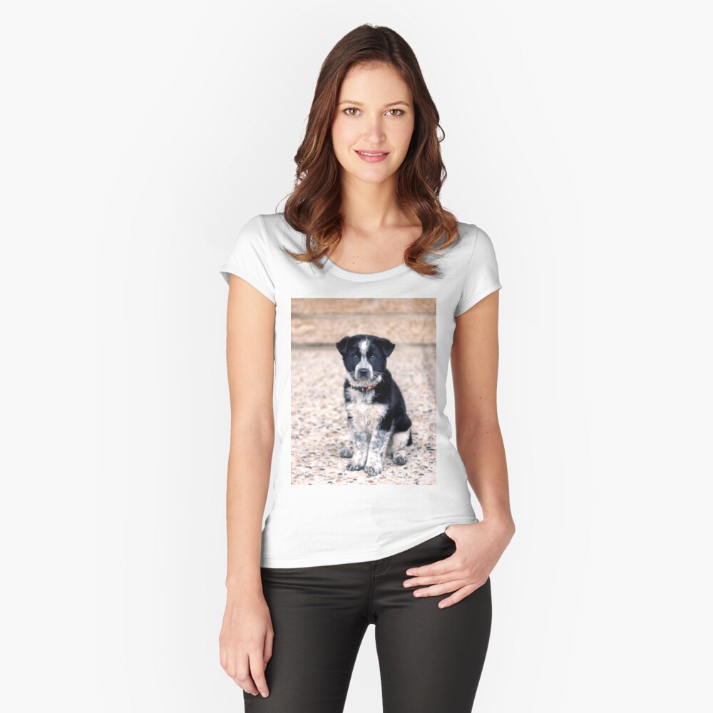 Item preview, Fitted Scoop T-Shirt designed and sold by darren-j-mcleod.