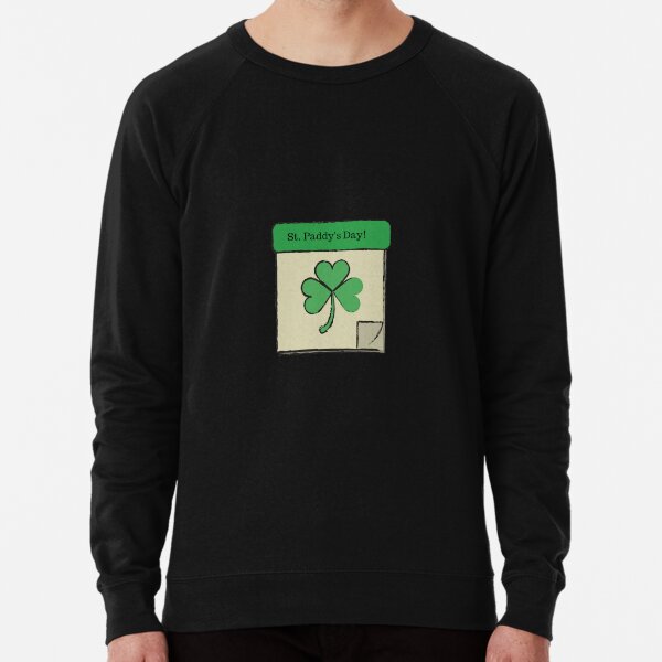 St. Paddy's Day- Calendar Lightweight Sweatshirt