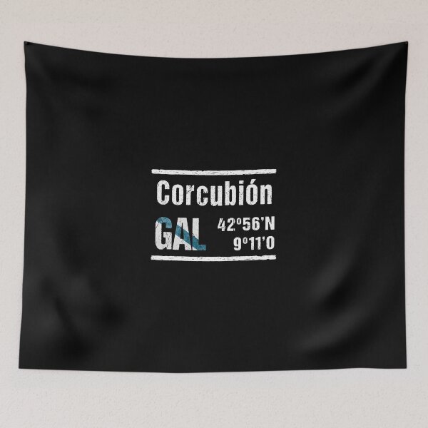 Item preview, Corcubión Galicia Coordinates designed and sold by mouchodesigns.