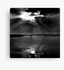 Summer evening light at Brancaster Staithe, Norfolk, UK Canvas Print