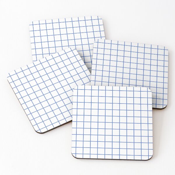 Item preview, Grid Pattern 126 Blue designed and sold by tonymagnerart.
