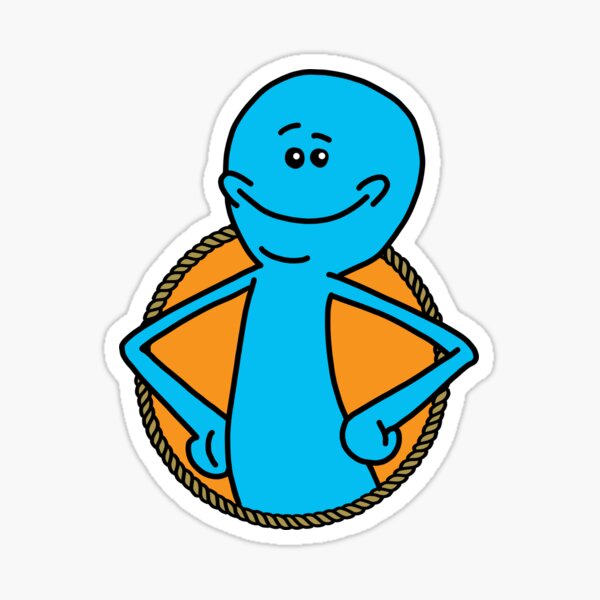 Mr Meeseeks Stickers Redbubble