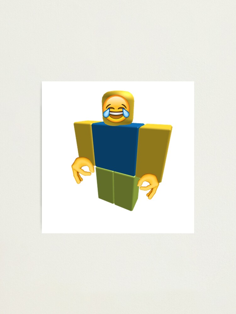 A Picture Of A Noob From Roblox That Went Off