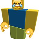 Roblox Noob Laughing Emoji Got Em Funny Cringe Sticker By Franciscoie Redbubble - funny emoji roblox