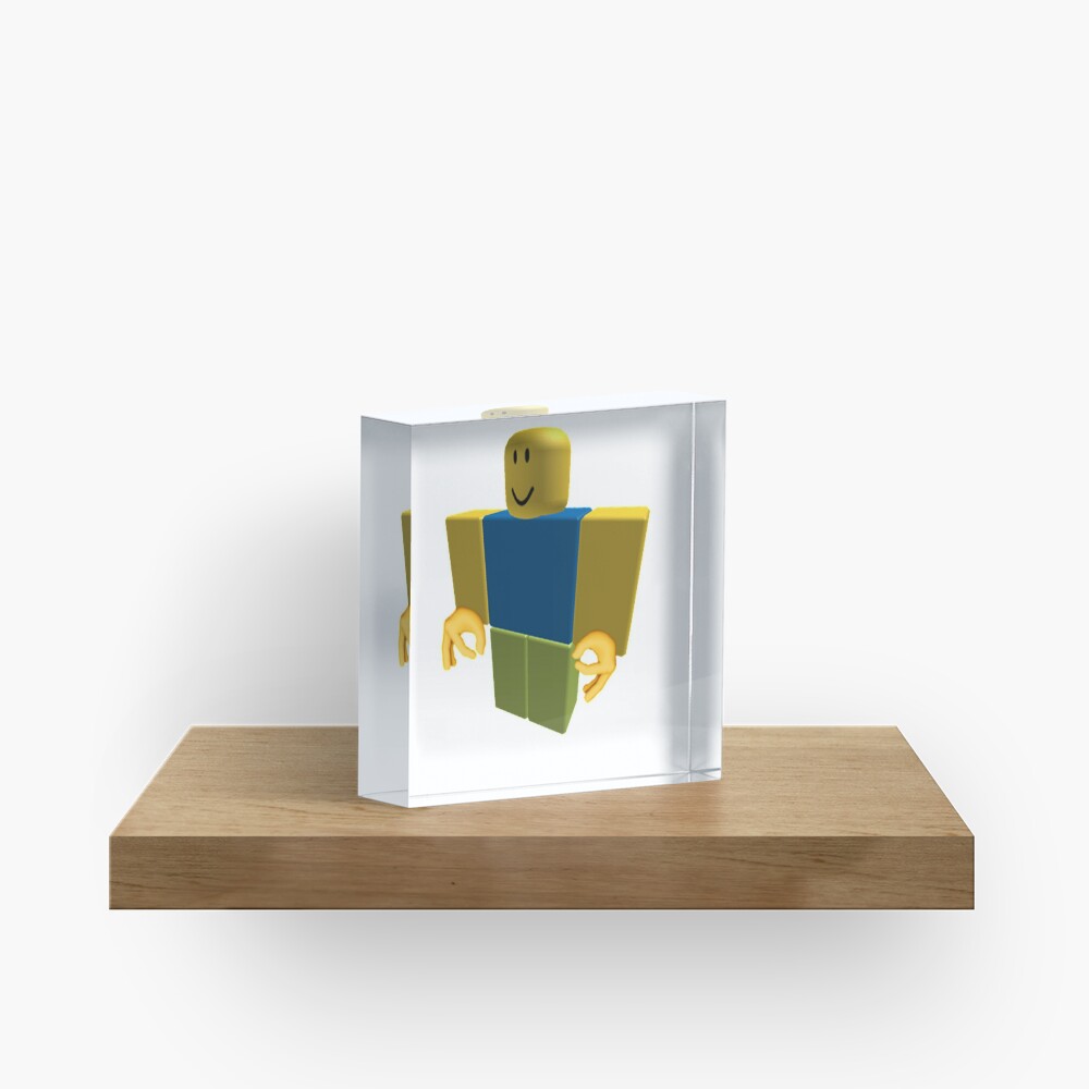 Noob Roblox Funny Cringe Got Em Emoji Acrylic Block By Franciscoie Redbubble - noob roblox funny cringe got em emoji art print