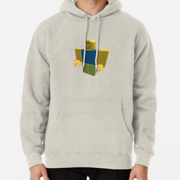 Noob Roblox Oof Funny Meme Dank Pullover Hoodie By Franciscoie Redbubble - yellow roblox hoodie