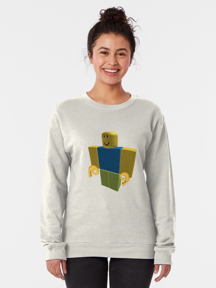 Noob Roblox Funny Cringe Got Em Emoji Pullover Sweatshirt By Franciscoie Redbubble - funny emoji shirt roblox