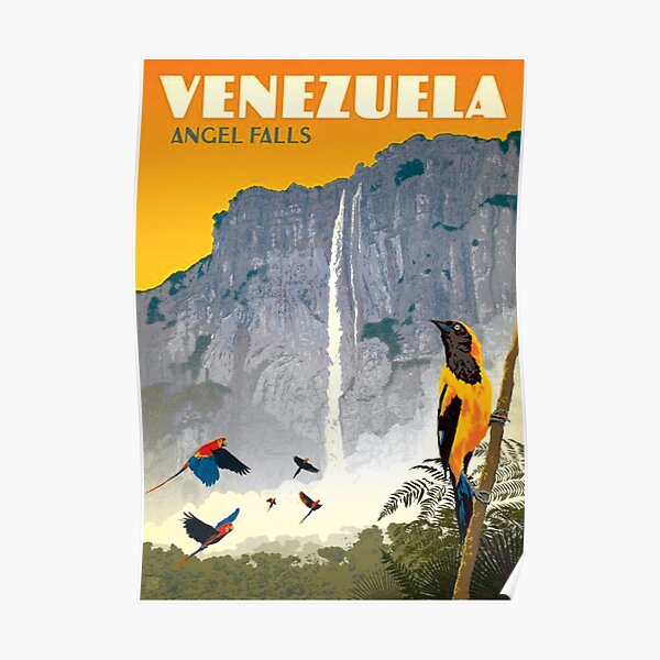 Old Venezuela, Tourism Poster Poster