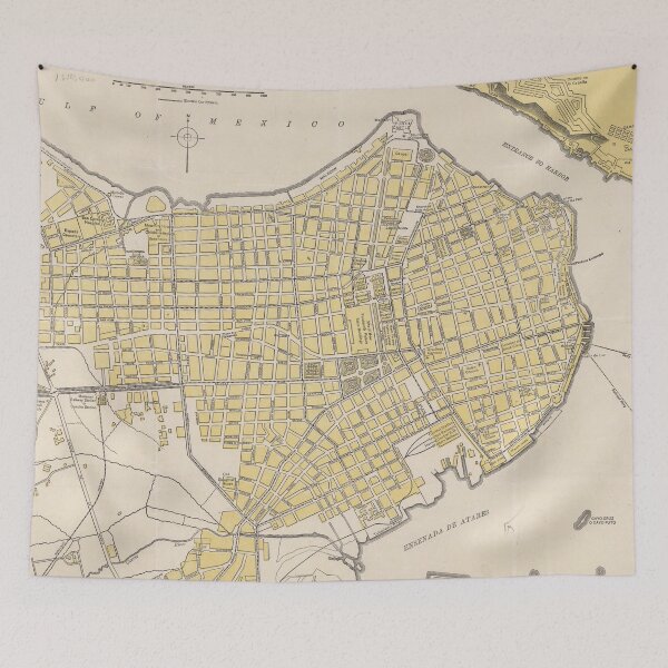 Item preview, Vintage Map of Havana Cuba (1905) designed and sold by BravuraMedia.