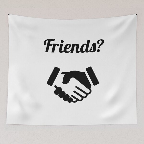Item preview, Friends? Handshake Friendship Tshirt & Gift designed and sold by Legendemax.