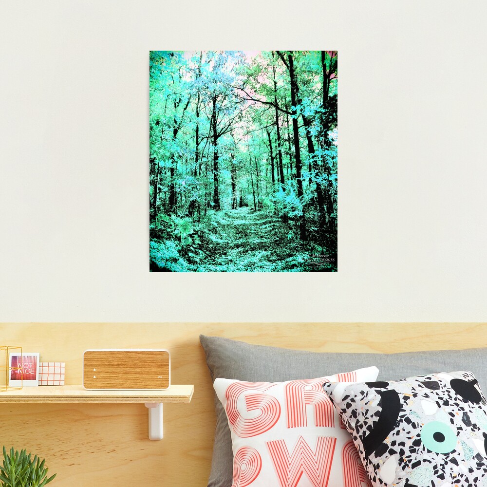 Spring Warms The Blue Photographic Print