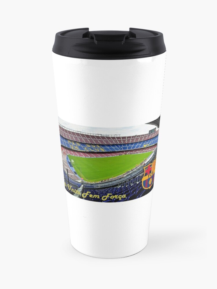 Fc Barcelona Travel Mug By Itxiper Redbubble