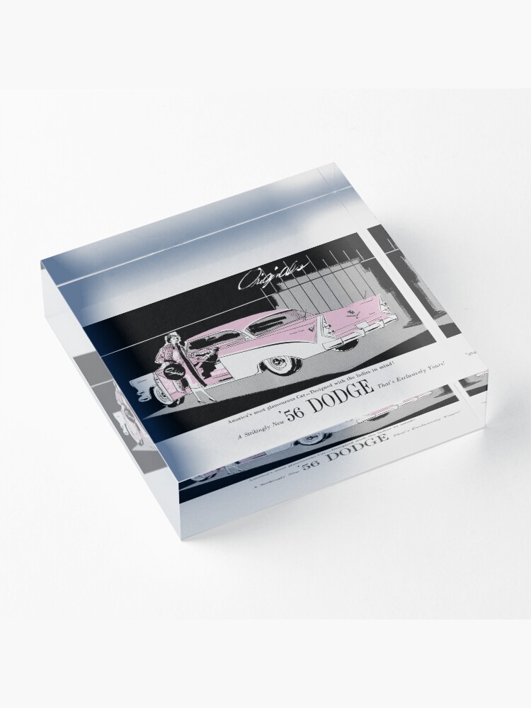 Alternate view of '56 DODGE LA FEMME Acrylic Block