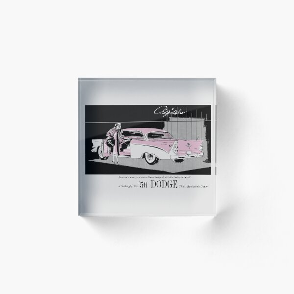 '56 DODGE LA FEMME Acrylic Block